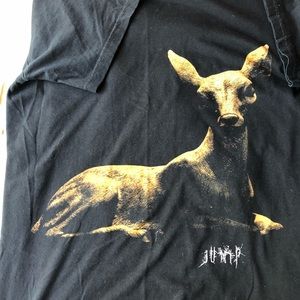 Shirts - Mens Junip deer band graphic t shirt Shirts - Mens Junip deer band graphic t shirt